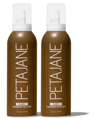 PETAJANE Dark Tanning Mousse, 7 Fl Oz, Pack of 2 | Amazon (US)