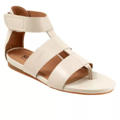 Softwalk Women's Cabo Sandal, Ivory, 8.5M | Belk