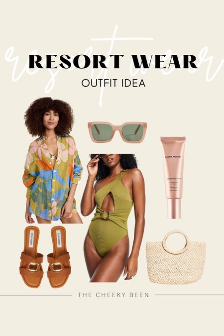 Ordered this swimsuit! It’s under $80! Have several of the beach tunics as well and they last for forever. 

Vacation outfits / resort wear / one piece swimsuit / sandals / sunglasses 

#LTKswim #LTKtravel #LTKunder100