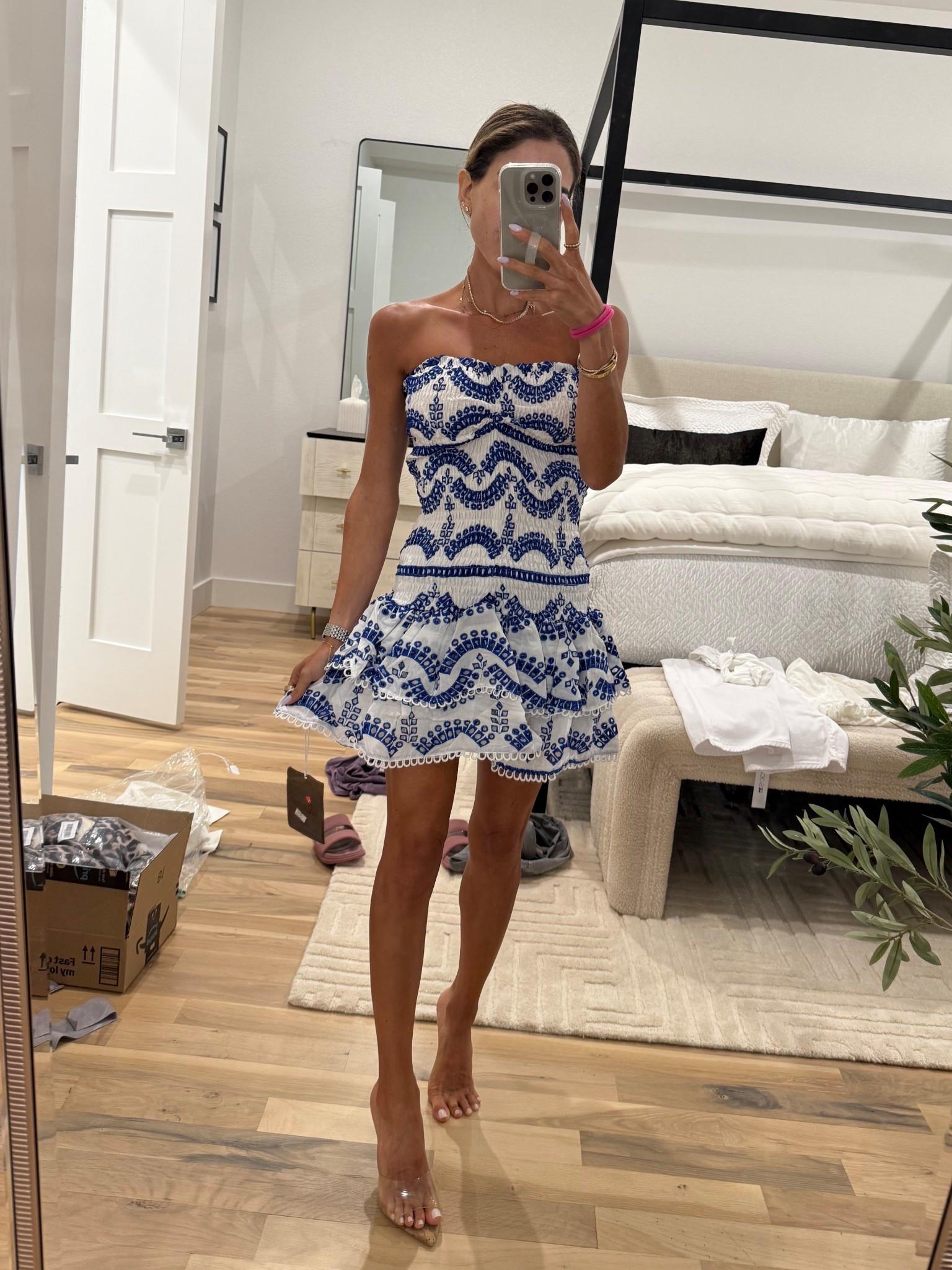 Amazon eyelet dress looks so high end for spring break, spring vacations 

#LTKPetite #LTKootd