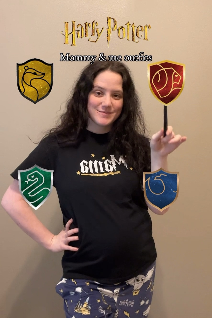 Harry Potter mommy and me outfits 🦁🦡🐦‍⬛🐍🪄

#LTKVideo #LTKkids #LTKfamily