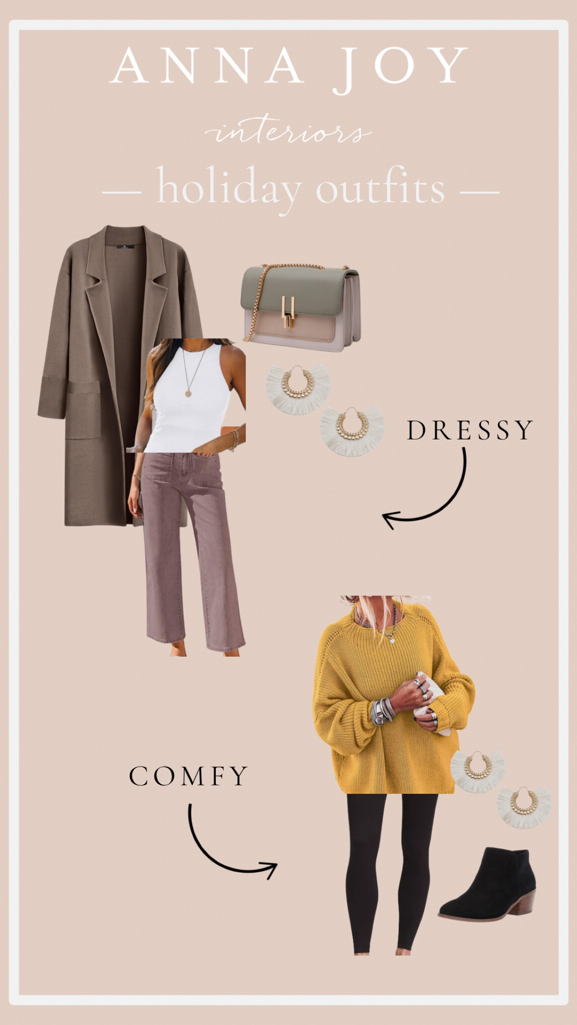 Perfect holiday outfits whether you are feeling comfy or dressy 💕

#LTKSeasonal #LTKStyleTip #LTKHoliday