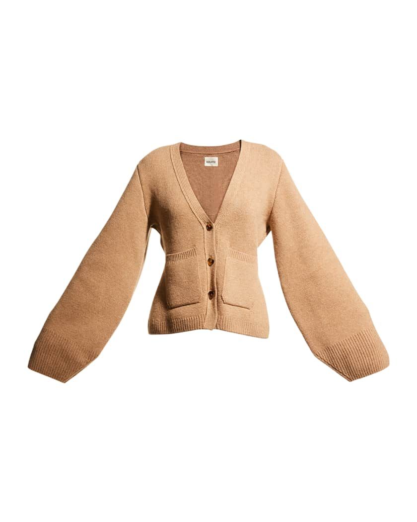 Scarlet Cashmere Cropped Cardigan | Neiman Marcus