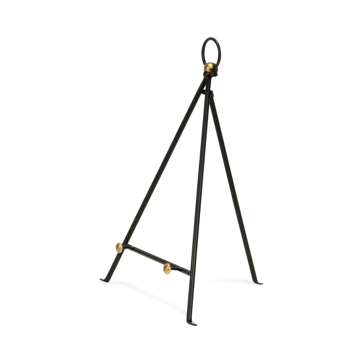 Jalexia Triangular Mini Table Easel | Gold Accents | - Black | Wayfair North America
