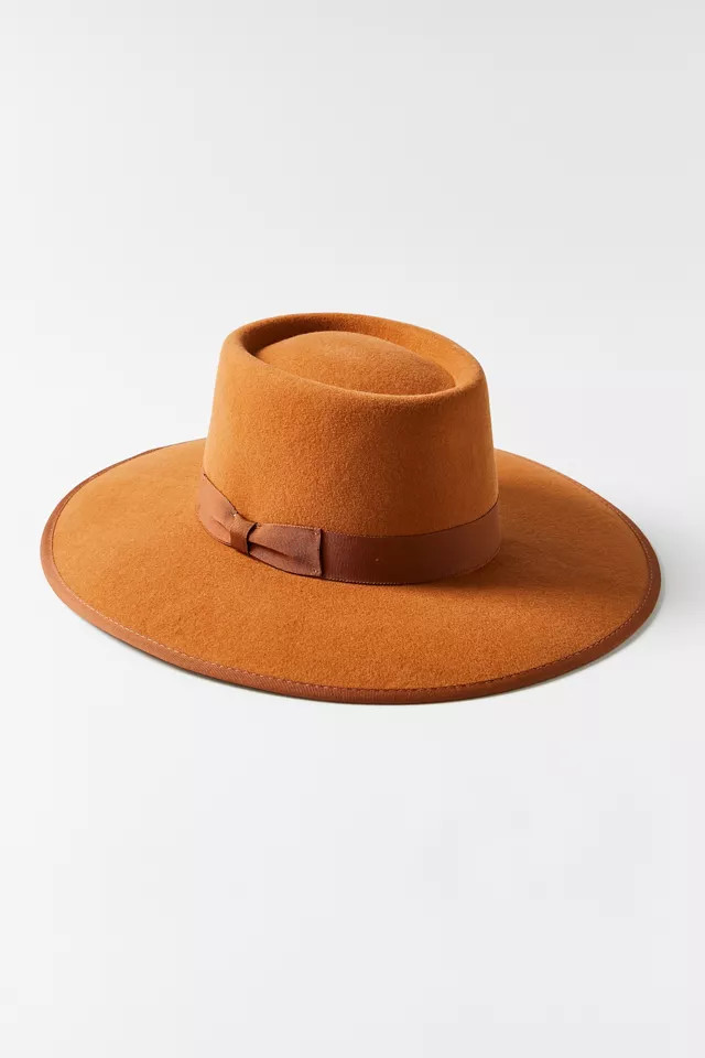 Nora Felt Boater Hat | Urban Outfitters (US and RoW)