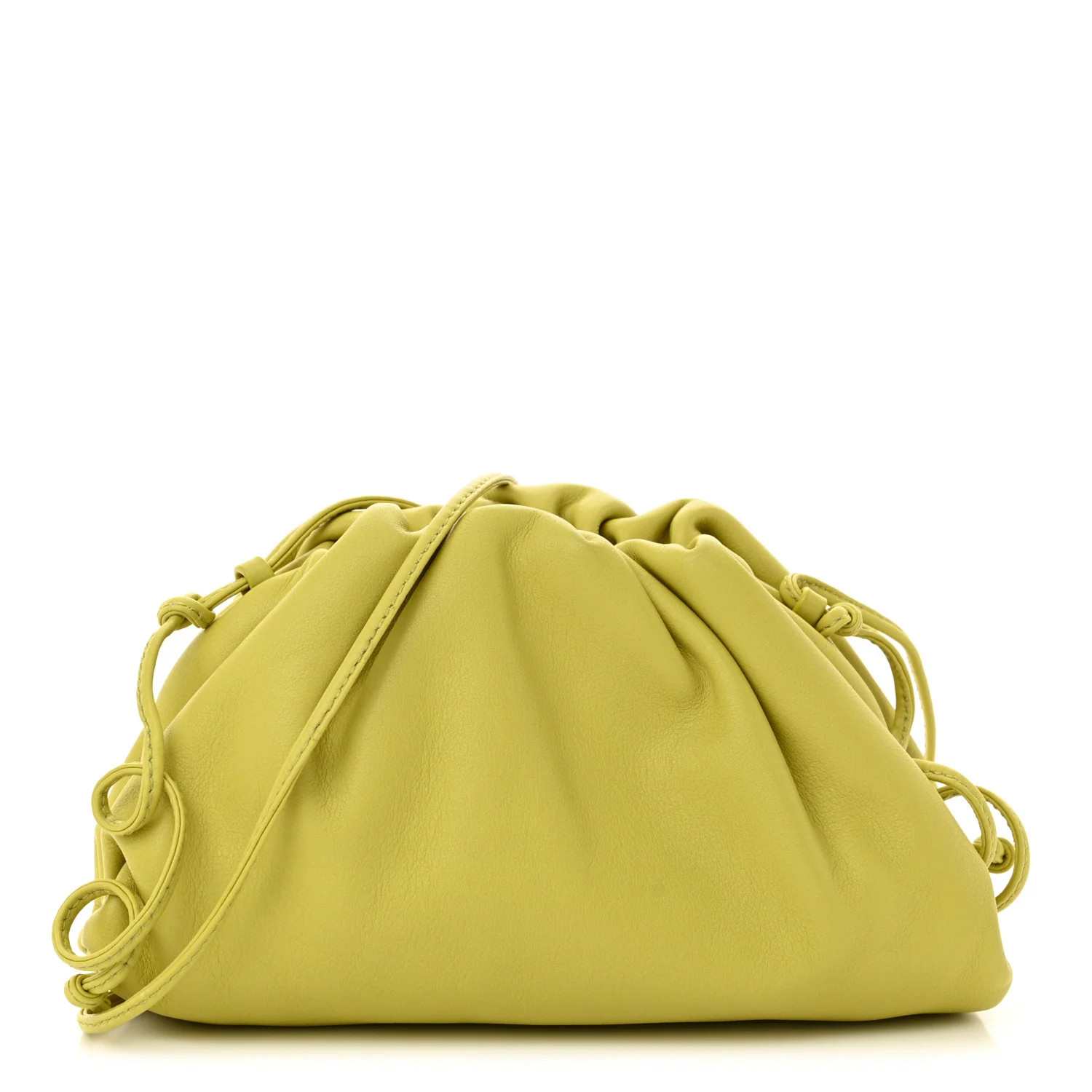 Bottega Veneta Butter Calfskin The Mini Pouch Kiwi 1627795 | FASHIONPHILE (US)