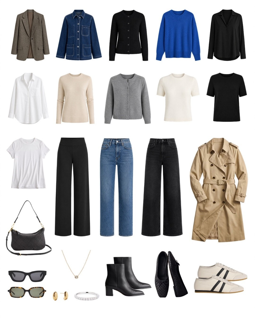 Fall capsule wardrobe staples 🤍 Classic layers, easy denim, polished basics and versatile shoes that can be mixed and matched all season long. The perfect foundation for effortless everyday fall outfits.

fall capsule wardrobe, fall wardrobe essentials, classic fall outfits, neutral fall fashion, everyday fall style, capsule wardrobe ideas

#LTKSeasonal #LTKMidsize #LTKTall