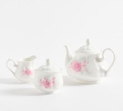 LoveShackFancy Pink Rose Tea Set | Pottery Barn (US)