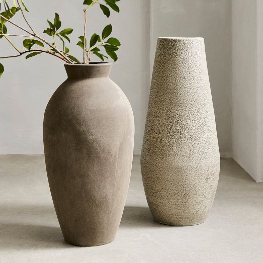 Sahar Ceramic Floor Vases | West Elm (US)