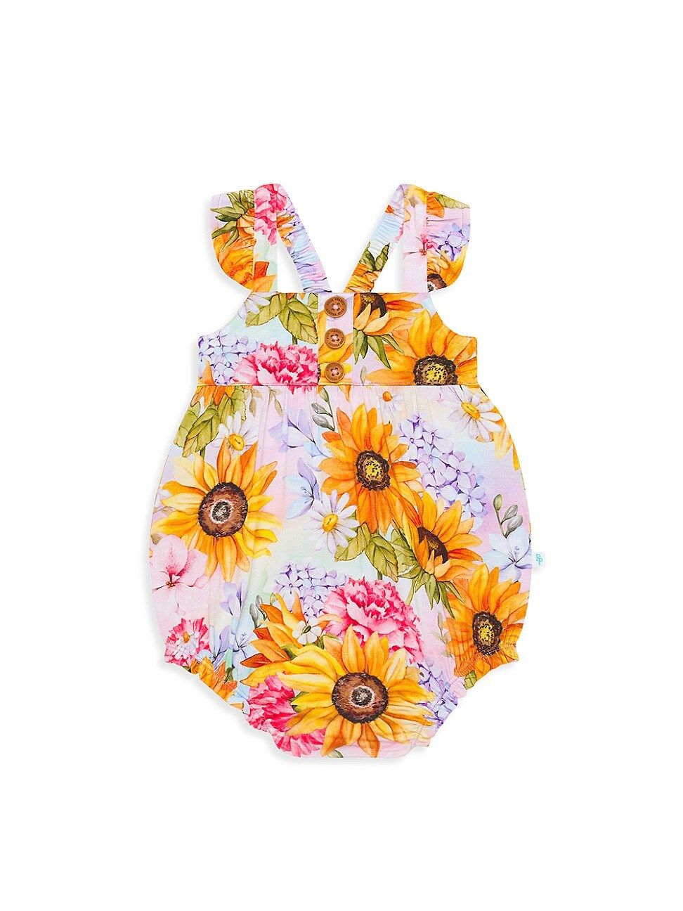 Baby's & Little Girl's Summer Floral Henley Bubble Romper | Saks Fifth Avenue