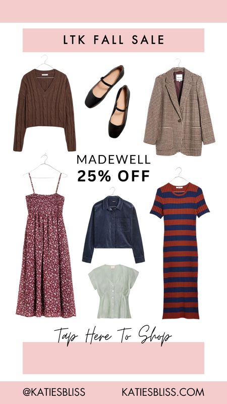 LtK day fall sale ✨ Madewell: 25% off 



#LTKsalealert #LTKSale #LTKfindsunder100