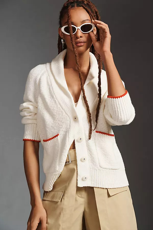 Maeve Lobster Cardigan | Anthropologie (UK)