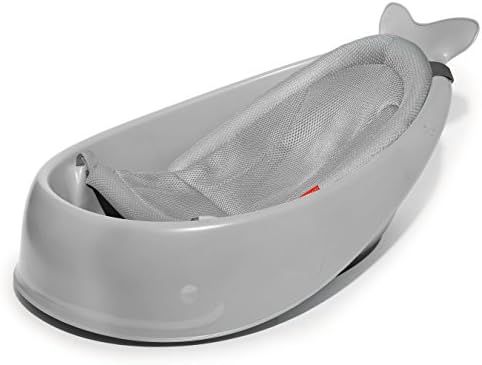 Amazon.com: Skip Hop Baby Bath Tub, 3-Stage Smart Sling Tub, Moby, Grey : Baby | Amazon (US)