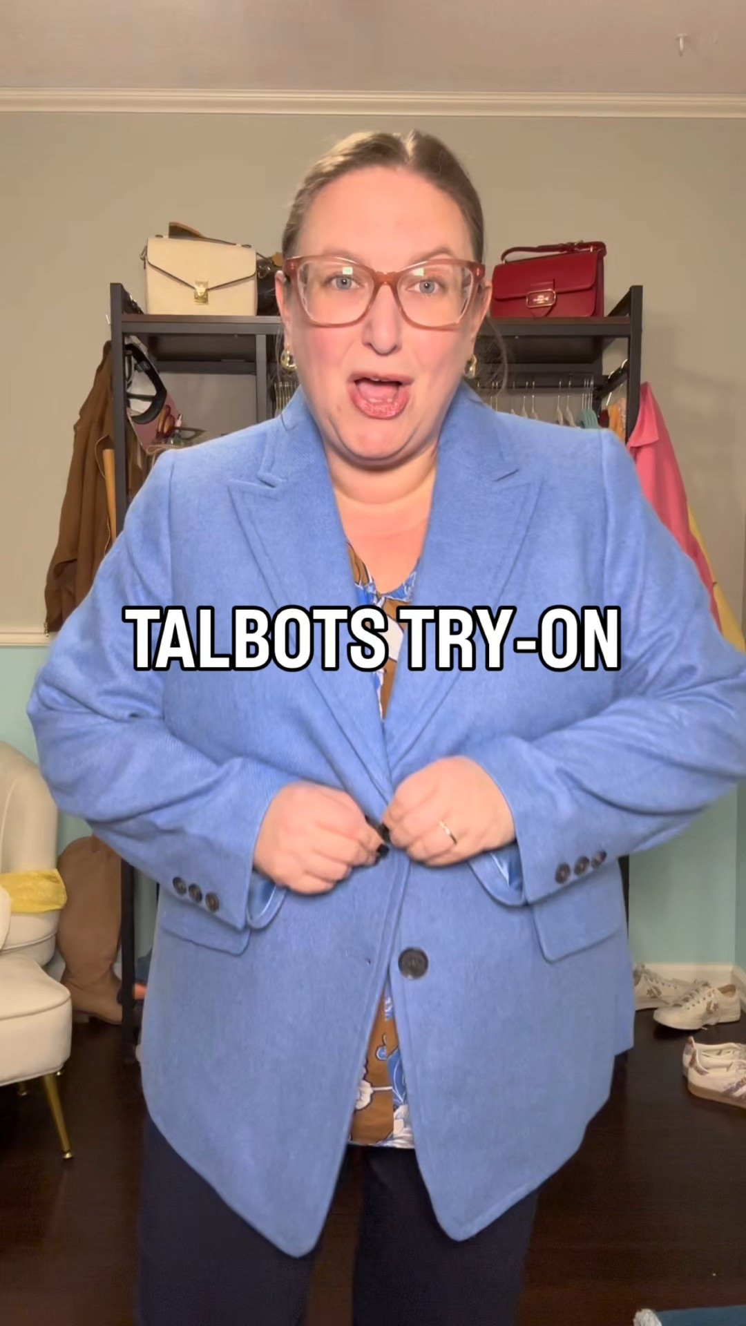 If you’re as petite as me with an apple shape, I’d skip the blazer. But if you’re a bit taller, try this blazer and let me live vicariously through you! The blouse likely fits true to size, but I wouldn’t recommend for an apple shape  

#LTKSeasonal #LTKPetite #LTKPlusSize