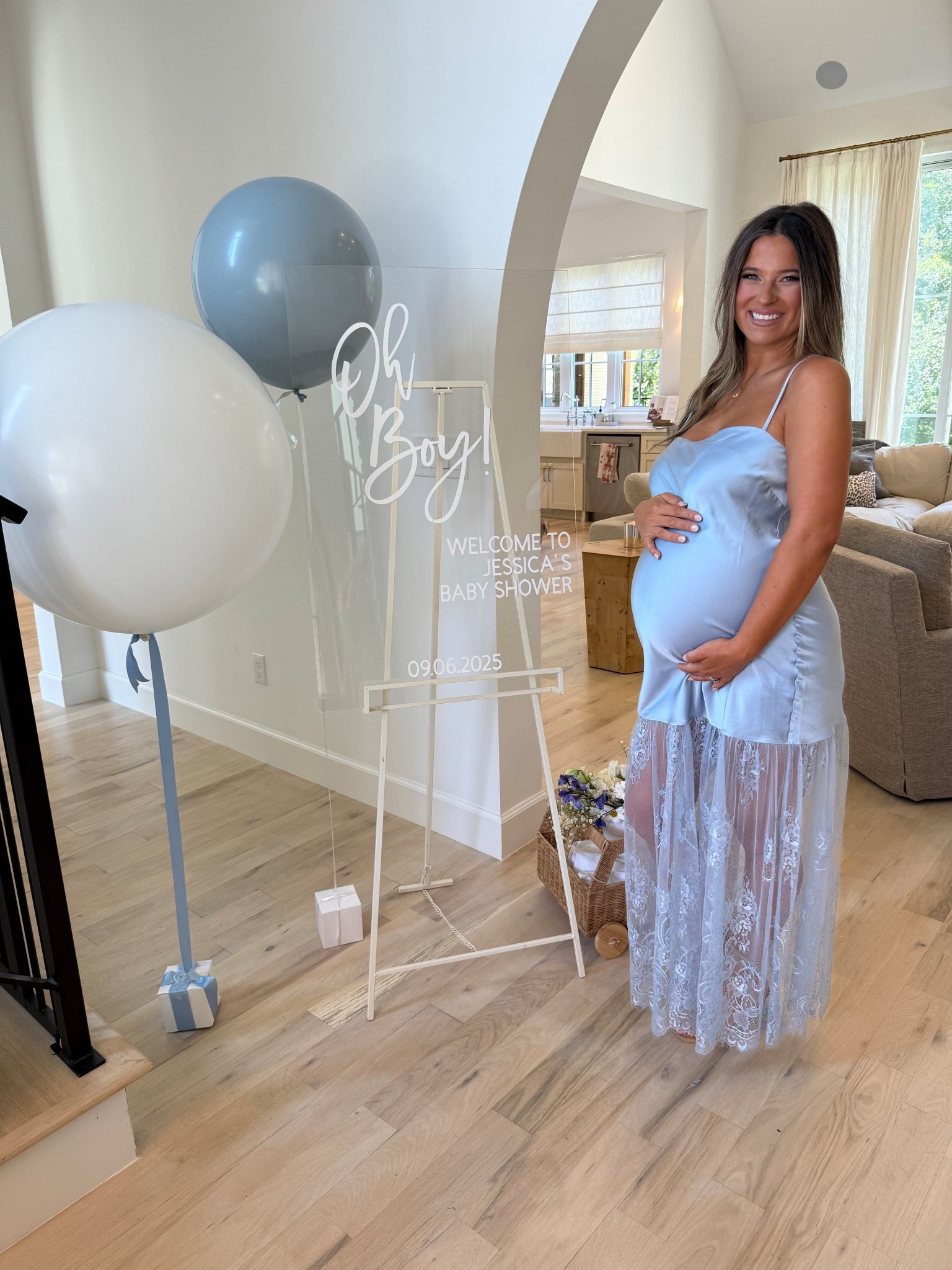 baby shower dress, baby boy shower 