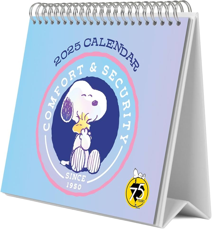 Grupo Erik Snoopy Desk Calendar 2025 | 8 x 7 inches - 20 x 17 cm | 12 Month Desk Planner, Desktop... | Amazon (UK)