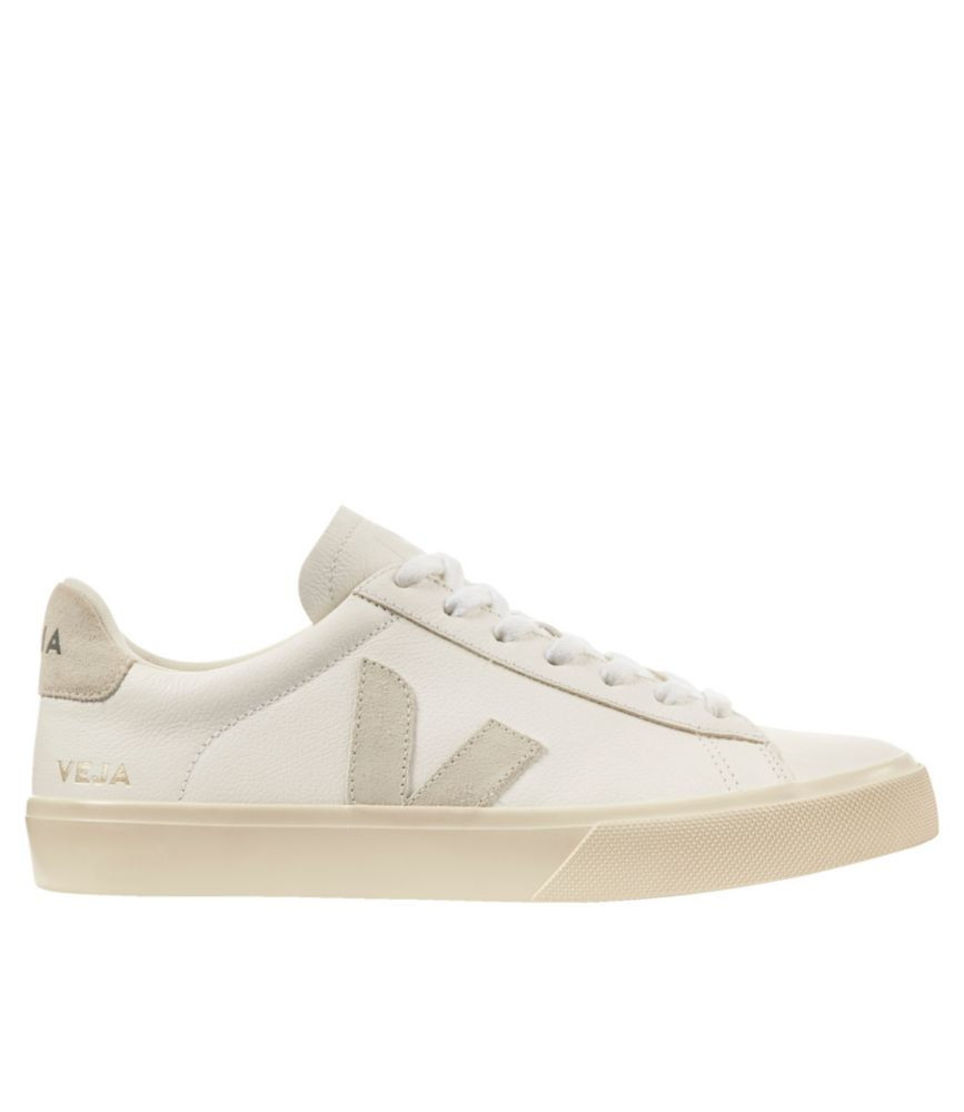Women's VEJA Campo Sneakers, Leather Extra White/Natural 36(B), Suede Leather/Rubber/Metal | L.L. Bean