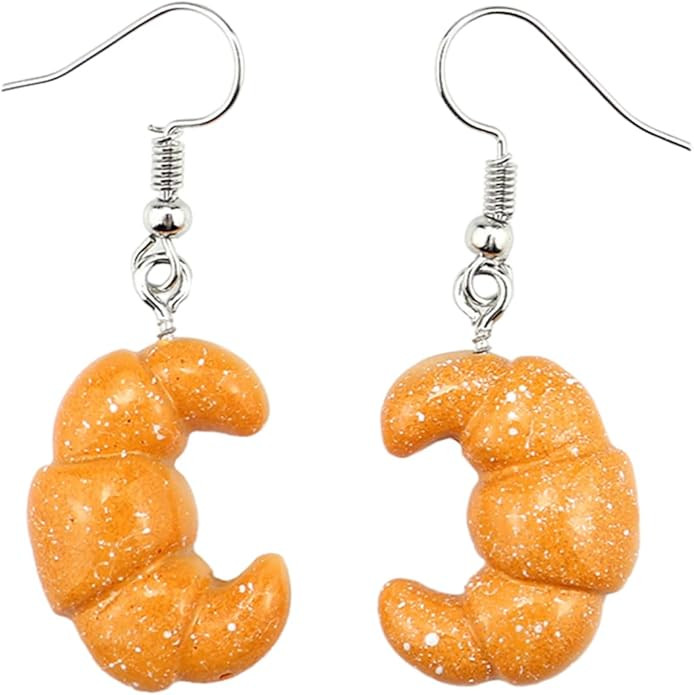 Funny Food Dangle Earrings - Hamburger, Pizza, Lobster Drop Earrings for Women - Novelty Jewelry ... | Amazon (US)