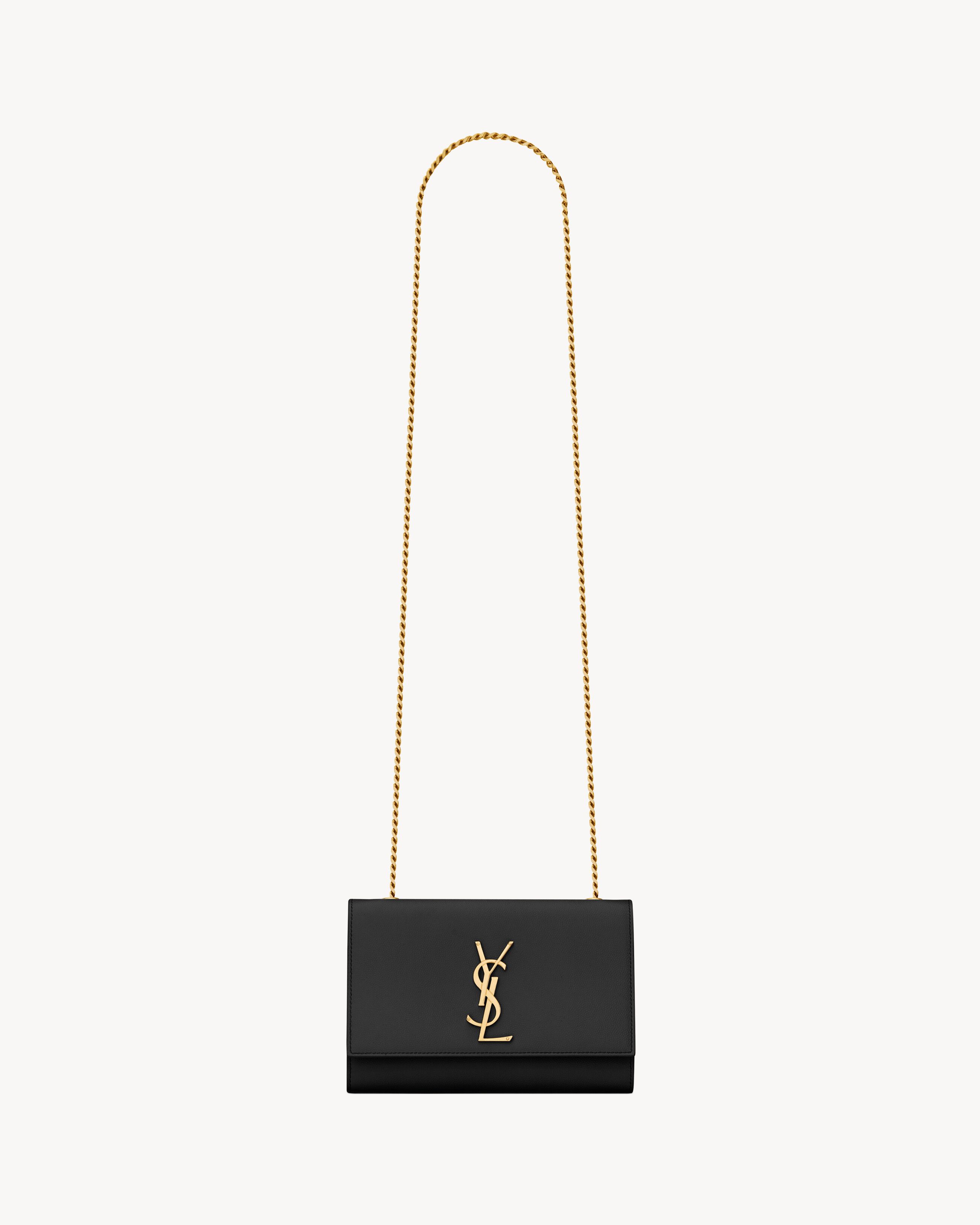 KATE SMALL IN GRAIN DE POUDRE EMBOSSED LEATHER | Saint Laurent Inc. (Global)