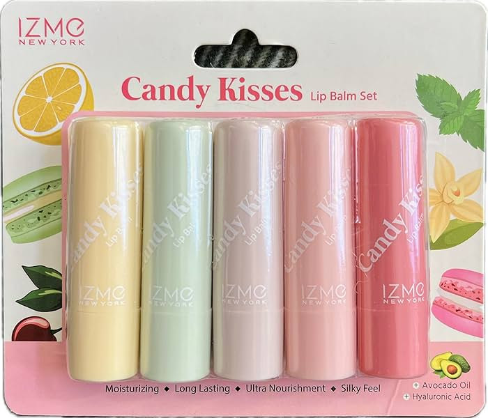 Izme New York Candy Kisses Lip Balm Set | Amazon (US)