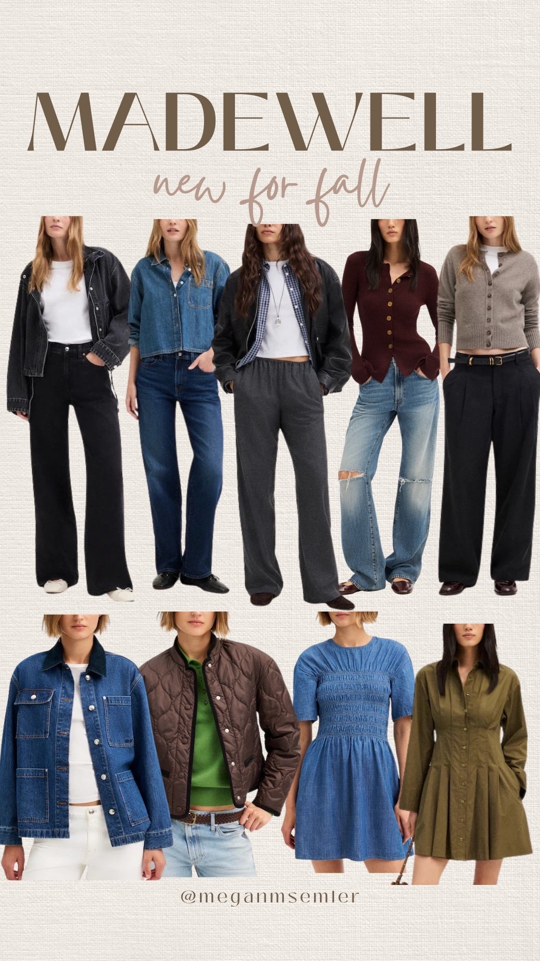 Madewell new for fall! 
#madewell

#LTKgrwm #LTKootd #LTKSeasonal