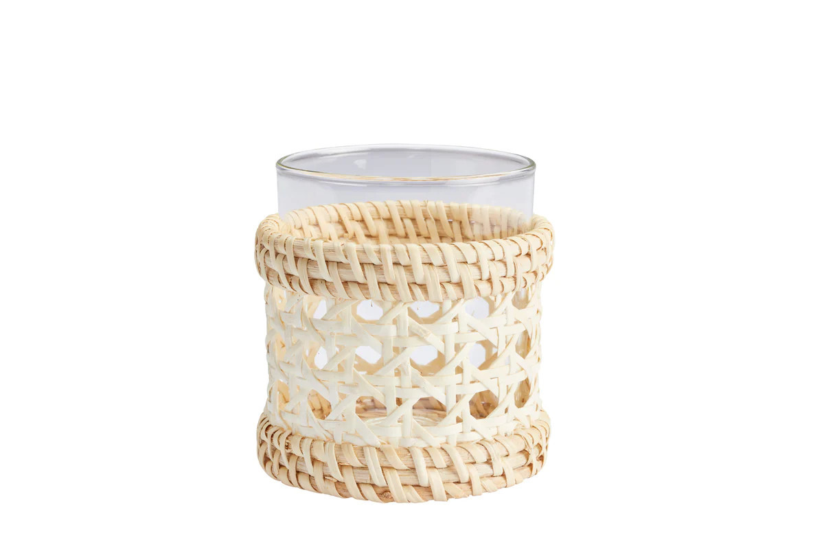 Cane Tumblers, Set of 4 | Amanda Lindroth