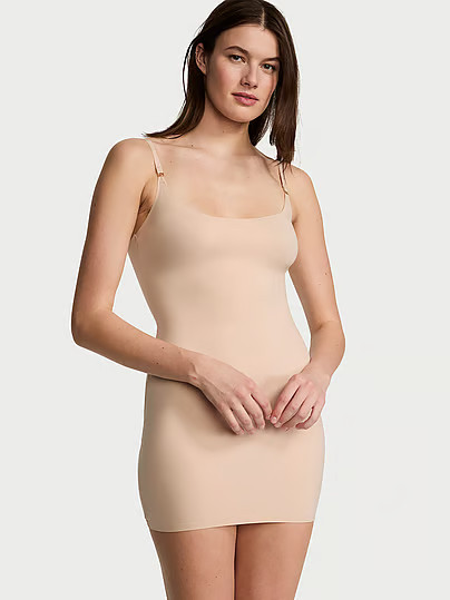 Bodywear By Victoria With FeatherSoftâ¢ Innovation Slip Dress, Beige, S - Women's Dresses - Victoria's Secret | Victoria's Secret (US / CA )