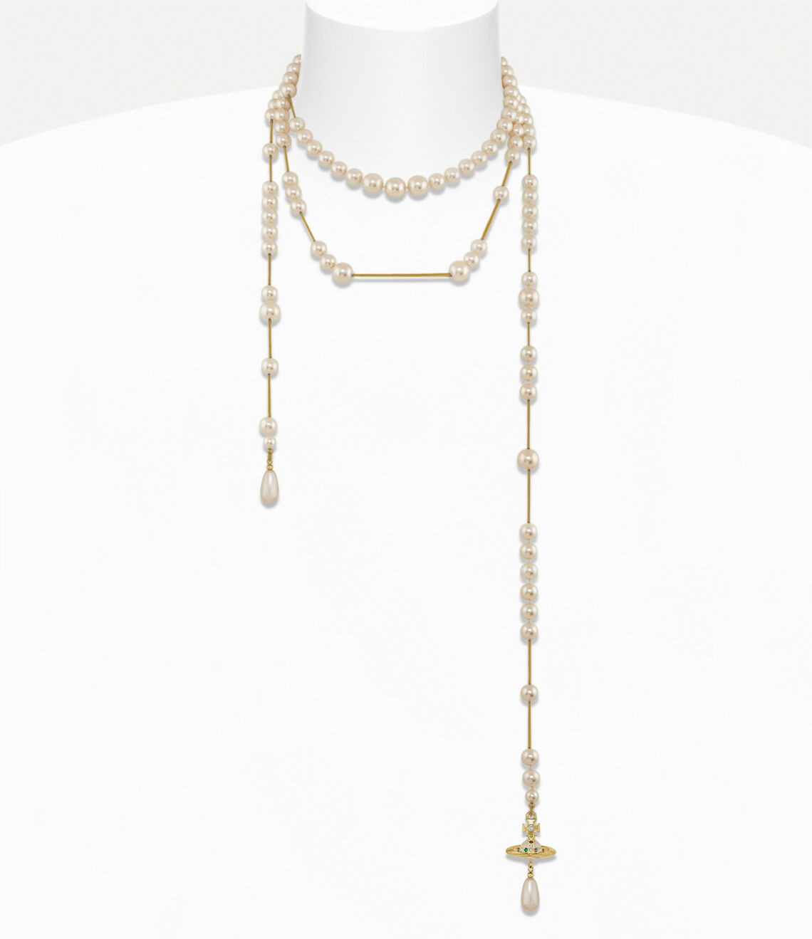 Broken Pearl Necklace | Vivienne Westwood