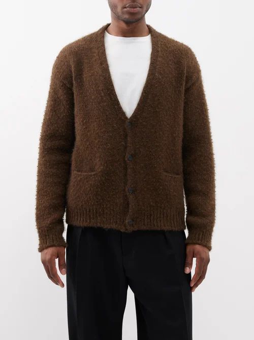The Row - Dars Cashmere Cardigan - Mens - Brown | Matches (US)