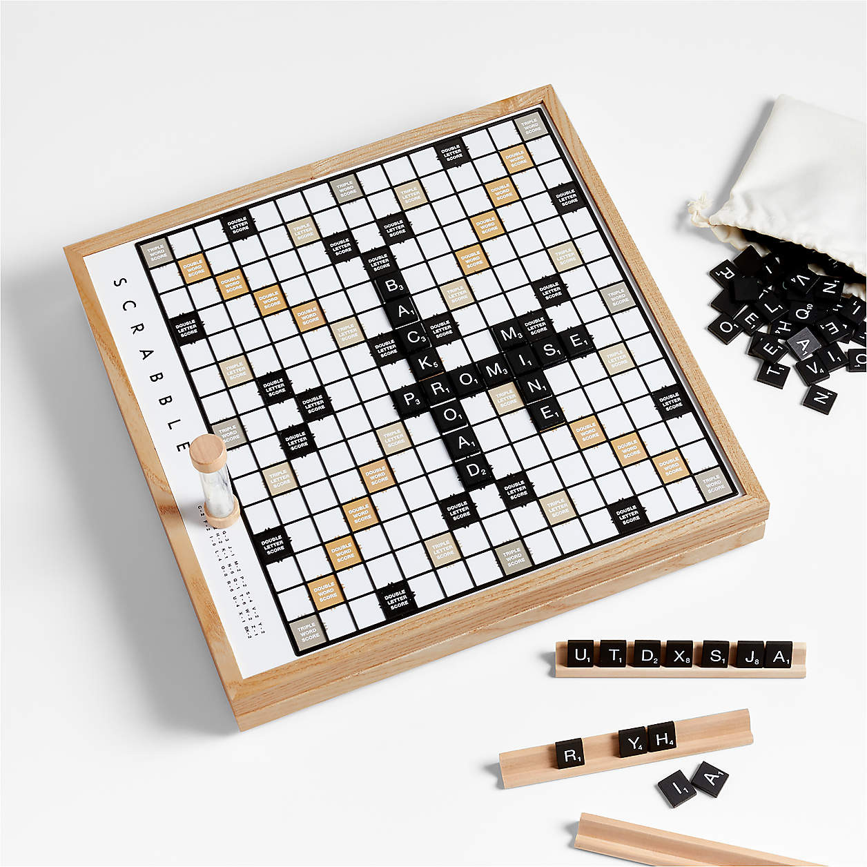 Scrabble Deluxe Edition + Reviews | Crate & Barrel | Crate & Barrel