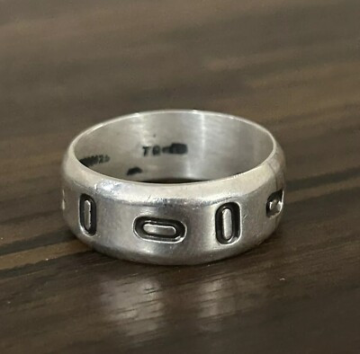 VTG Sterling Silver - MEXICO TAXCO Engraved Oval Men's Band Ring Size 11.5 - 9g | eBay US