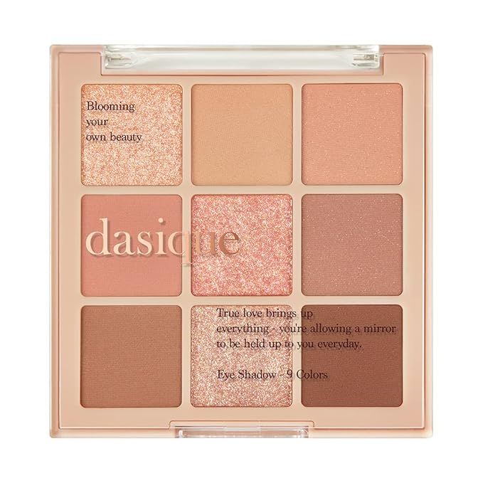 dasique Shadow Palette #05 Sunset Muhly l Cruelty-Free l 9 Blendable Shades in Smooth Matte and S... | Amazon (US)