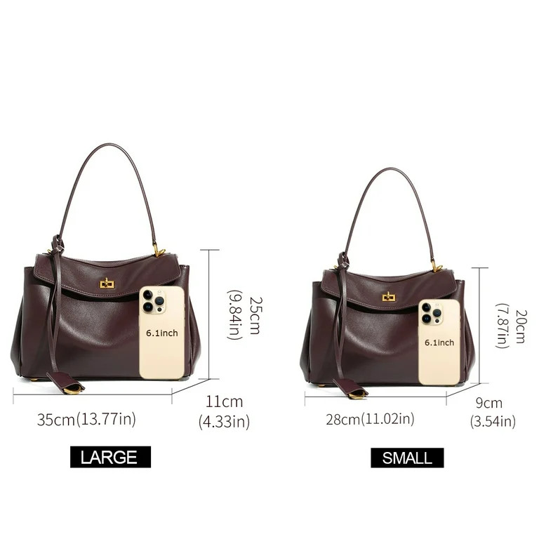 Soft Genuine Leather Rodeo Women's Bag Large Capacity Handbag Underarm Bag Casual Lazy Bag Niche ... | Walmart (US)