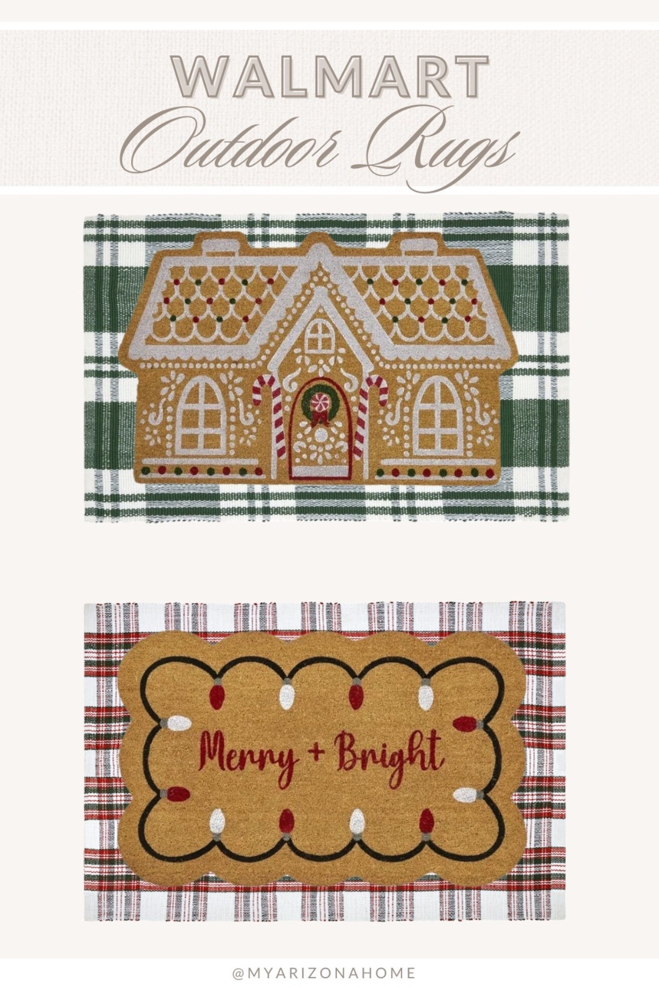Walmart Christmas Oversized Outdoor Rugs - See other posts for combos 🤎 #christmas #christmasfinds #christmasdecor #outdoorchristmas 



#LTKStyleTip #LTKHome #LTKSeasonal