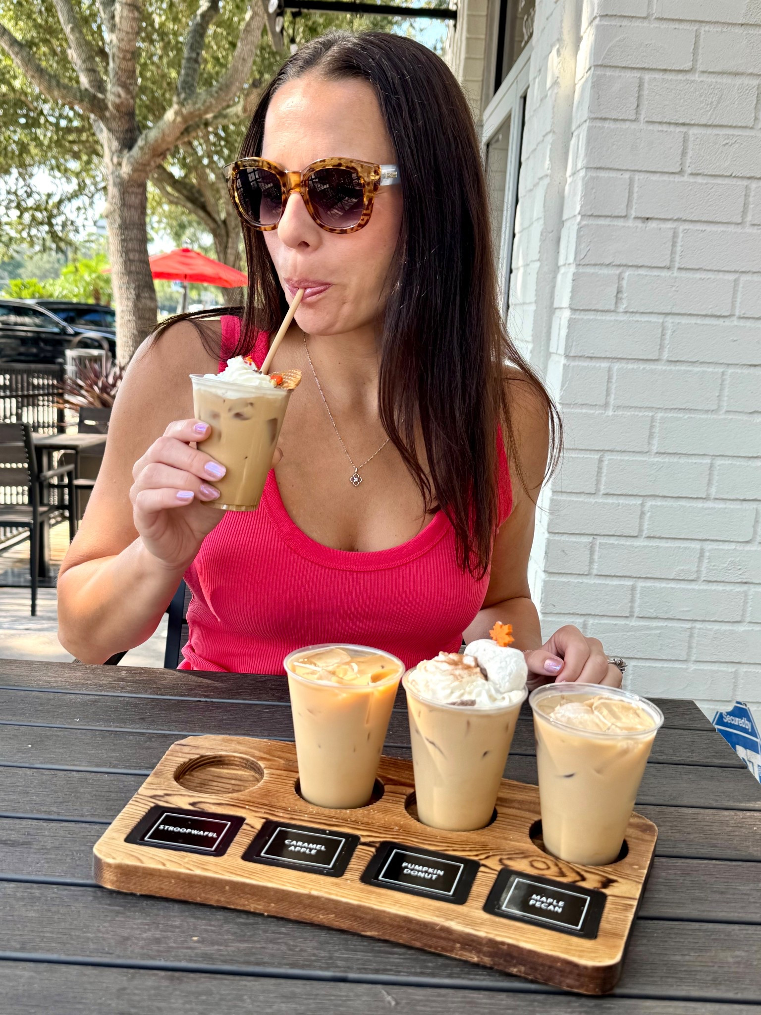 PSL? 🎃 I don’t know her. Catching (iced) flights.

#LTKFindsUnder50 #LTKStyleTip #LTKSeasonal