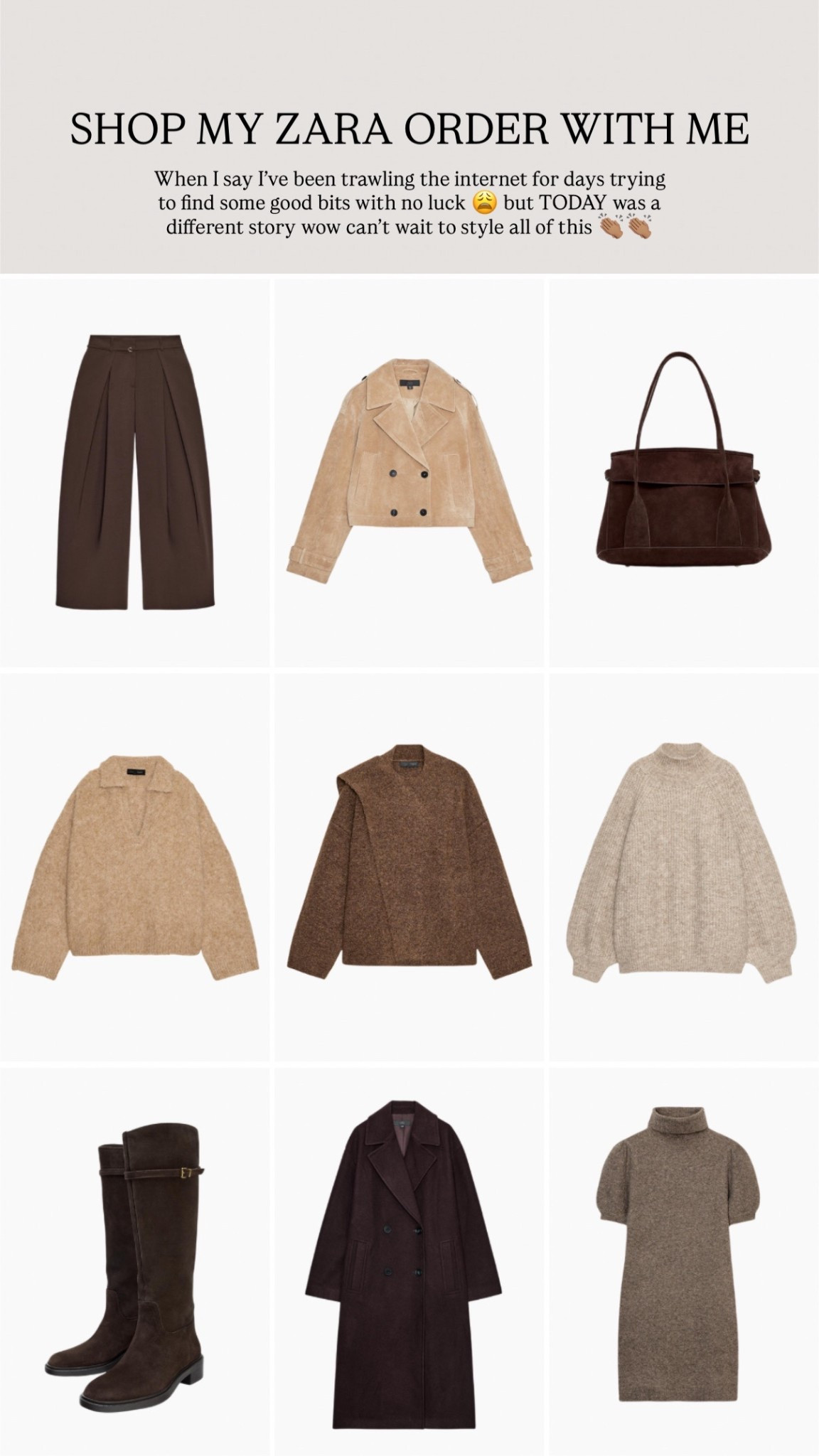 Shop my winter Zara order with me - some really nice layering knits here!! 👏🏽🫶🏽

#LTKeurope #LTKwinter #LTKstyletip