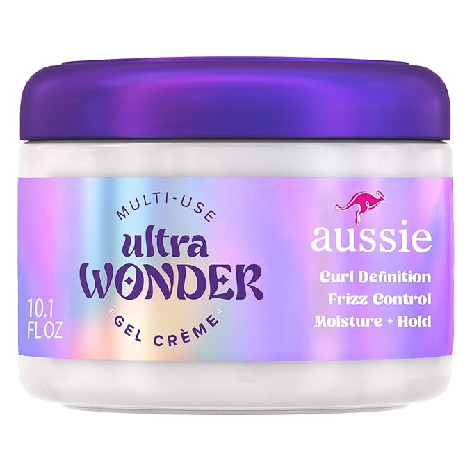 Aussie Ultra Wonder Gel Crème All-in-1 Moisturizing Hold Styler, Gel + Cream, for All Hair Types... | Amazon (US)