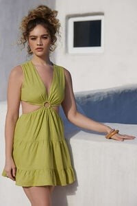 Cutout O-Ring Mini Dress | Forever 21 | Forever 21 (US)