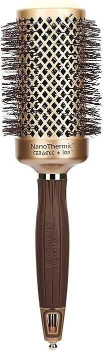 Olivia Garden NanoThermic Ceramic + Ion Round Thermal Hair Brush - Not Electrical - Professional ... | Amazon (US)