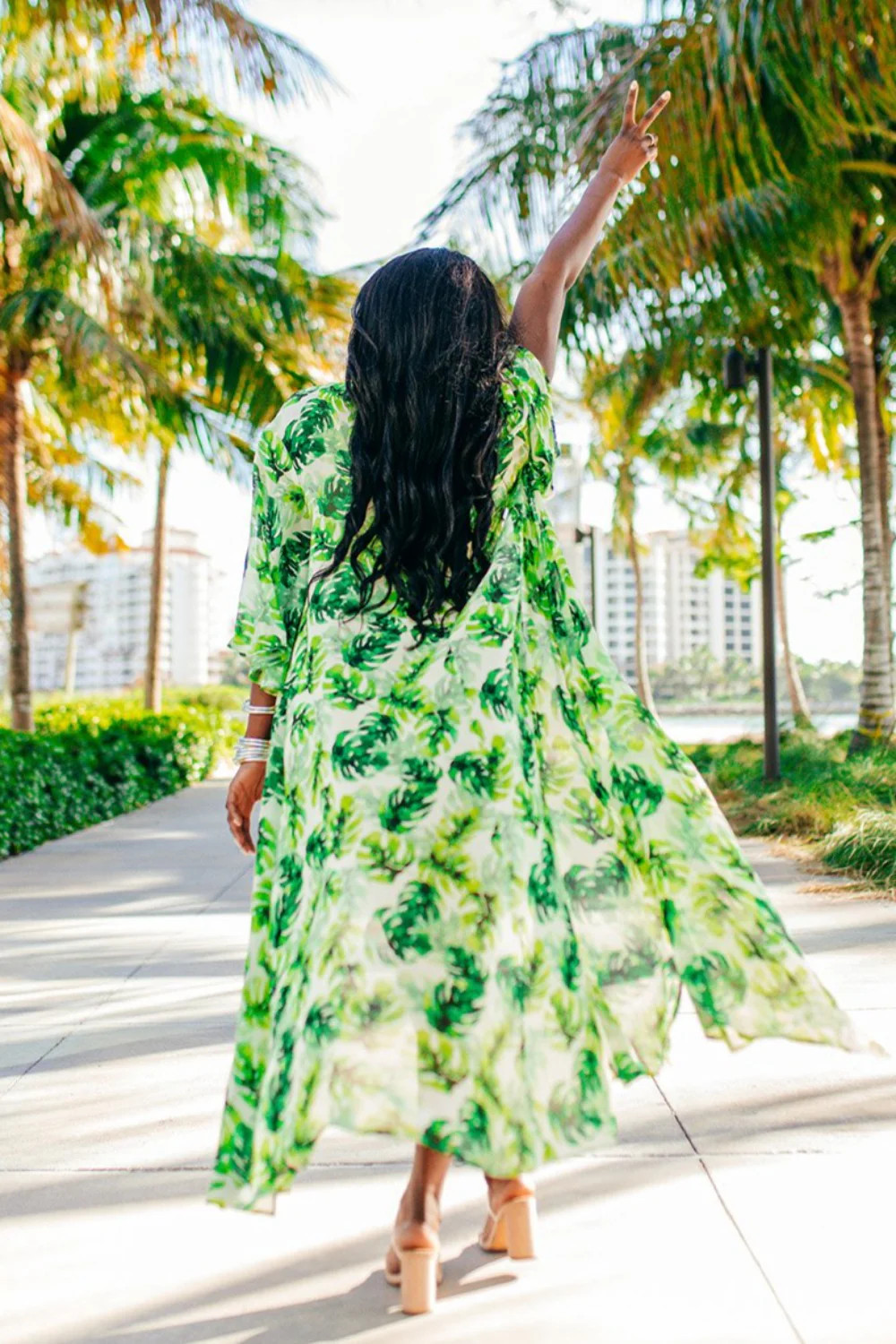 Alix Maxi Length Duster - Maui | BuddyLove