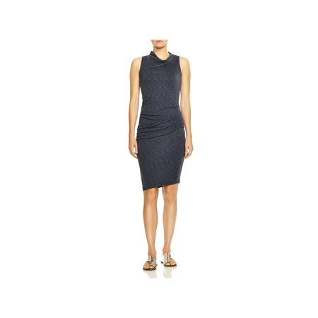 Halston Heritage Womens High Neck Ruched Party Dress | Walmart (US)