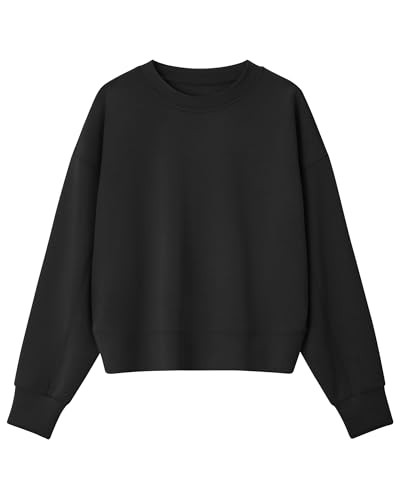 G4Free Smoofit Modal Soft Women's Sweatshirts Long Sleeve Crewneck Pullover Loose Fit Casual Tops | Amazon (US)