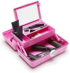 Caboodles On-The-Go Girl Retro Case, Bubblegum Marble | Amazon (US)