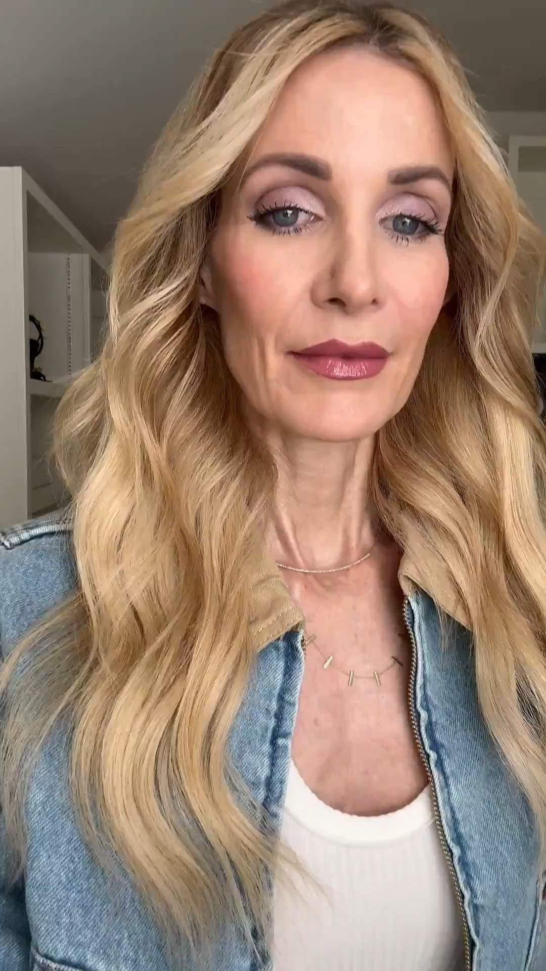 Spring ready in my new go-to look! This cropped denim jacket is perfect for layering and so flattering — wearing an extra small. Paired it with these fabulous new Agolde white jeans, high-waisted, straight-leg, and just a touch slouchy for comfort and style. Size 24 in the jeans. Such an easy, chic spring outfit you’ll reach for over and over. 

 

#LTKgrwm #LTKootd #LTKOver40 #LTKootd #LTKSeasonal #LTKOver40