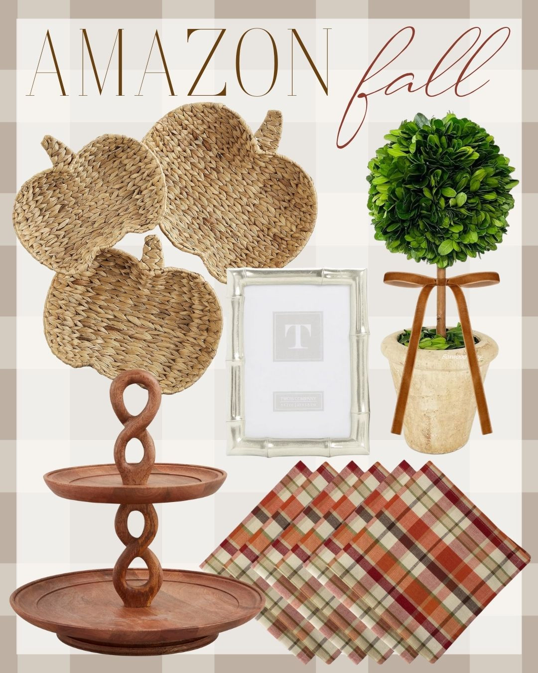 Amazon fall finds you’ll love! 🍂 Cozy neutral pillows, rustic wood boards, elegant fall plates, faux mums, and a timeless striped dress—perfect for updating your home and wardrobe for the season!

Amazon fall decor, Amazon fall fashion, Neutral home decor, Striped dress Amazon, Fall throw pillows, Wood cutting boards, Faux mums, Fall tablescape essentials 

 #LTKSeasonal #LTKHome
