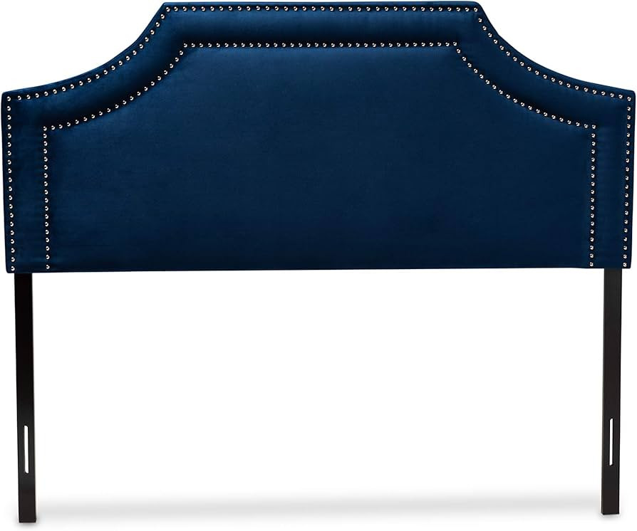 Baxton Studio Headboards, King, Navy Blue | Amazon (US)