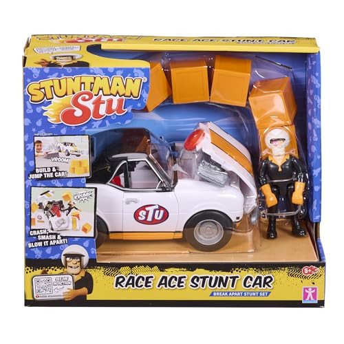 Stuntman Stu Race Ace Stunt Car Break Apart Stunt Set | Amazon (US)