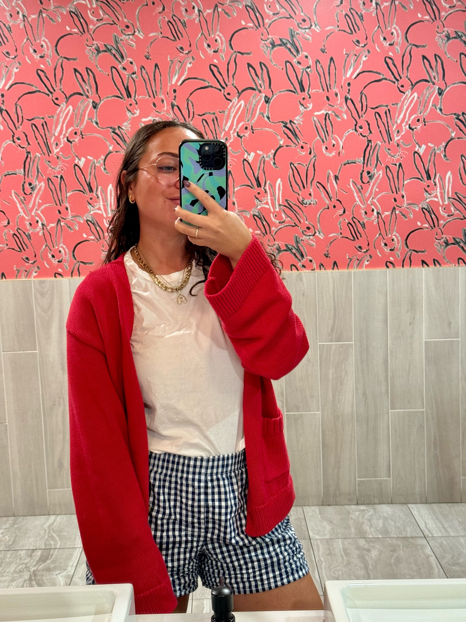 Entire outfit is from GAP!!! Living for the boxer short trend 

#LTKMidsize #LTKFindsUnder50 #LTKSeasonal