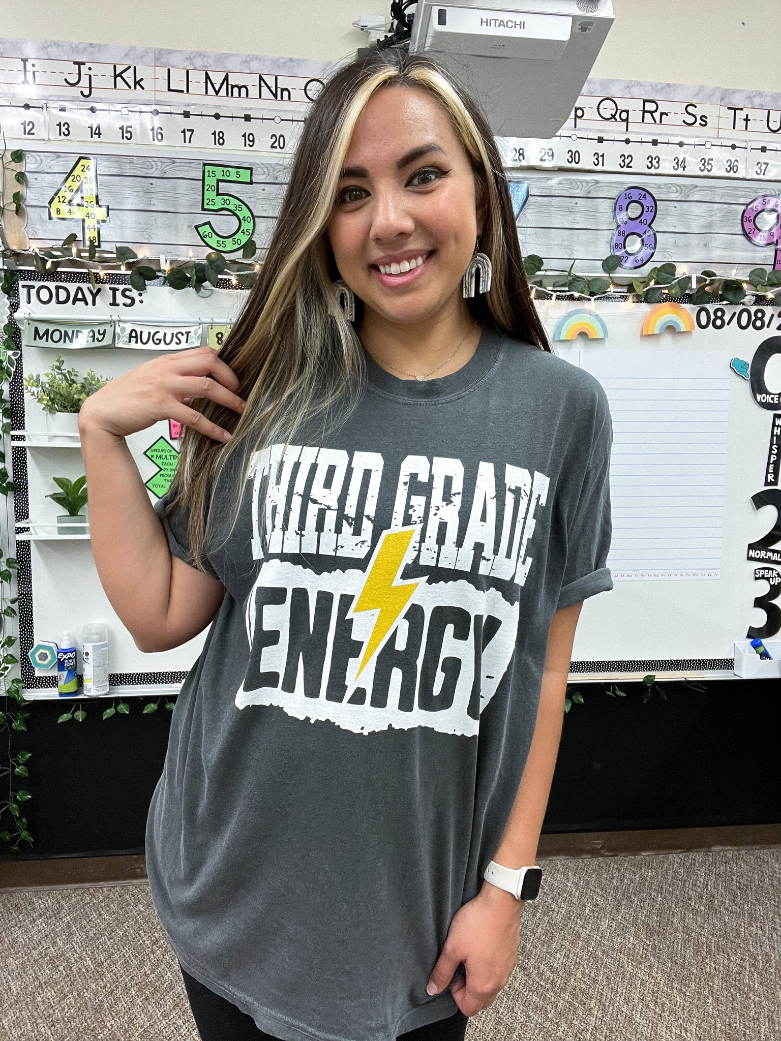 Third Grade Teacher Tee 🥰 Third Grade Energy

Available in different colors!

#LTKBacktoSchool #LTKstyletip #LTKunder50