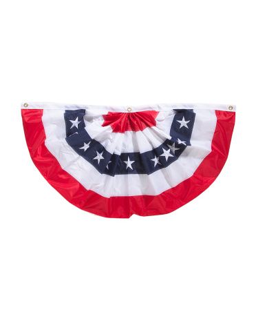 48x24 Pleated American Bunting Flag | TJ Maxx